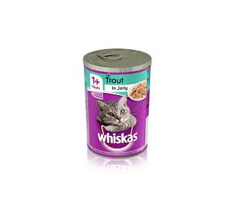 WHISKAS - cat food Trout In jelly 390g