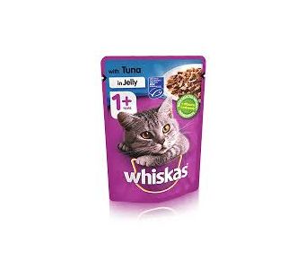 WHISKAS - cat food with Tuna in Jelly pouch 85g