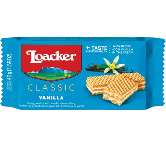 LOACKER Classic Vanilla 45Gm