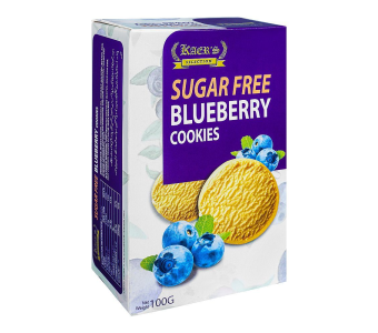 KAER'S Sugar Free Blueberry Cookies 100g