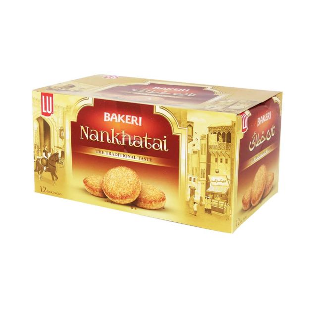 LU BAKERI NAN KHATAI BISCUIT - HALF ROLL BOX