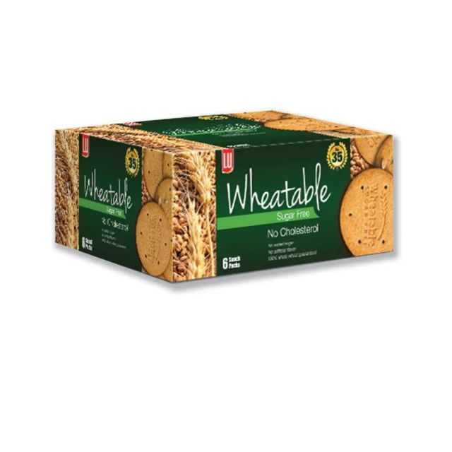Lu Wheatable Sugar Free Biscuits 114gm