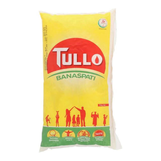 Tullo Banaspati Ghee Pouch 1kg