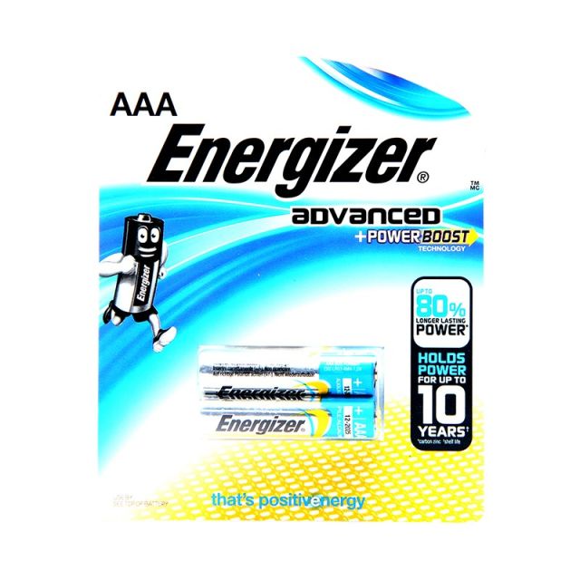 Energizer Advanced Cell AAA (Pack of 2)