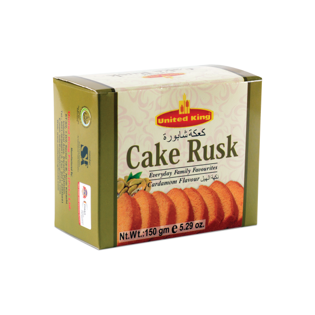 United Cake Rusk Cardamom 150gm