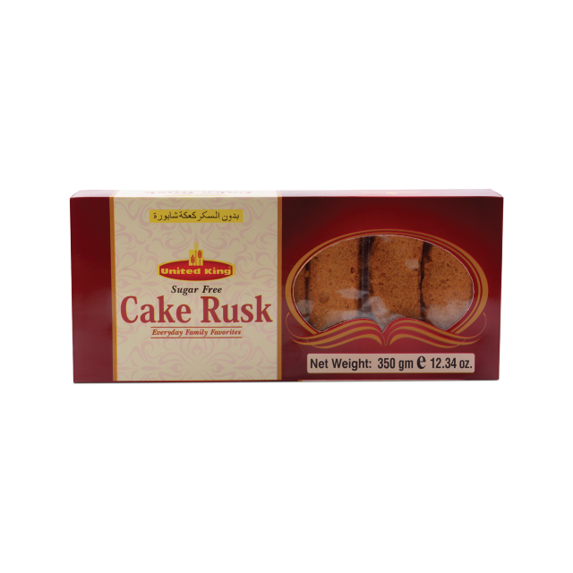 United  Cake Rusk Suger Free 350gm