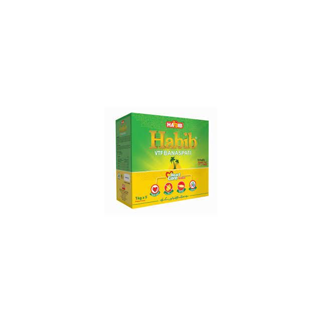Habib Banaspati Ghee Pouch 1Kg 5Pcs Pack