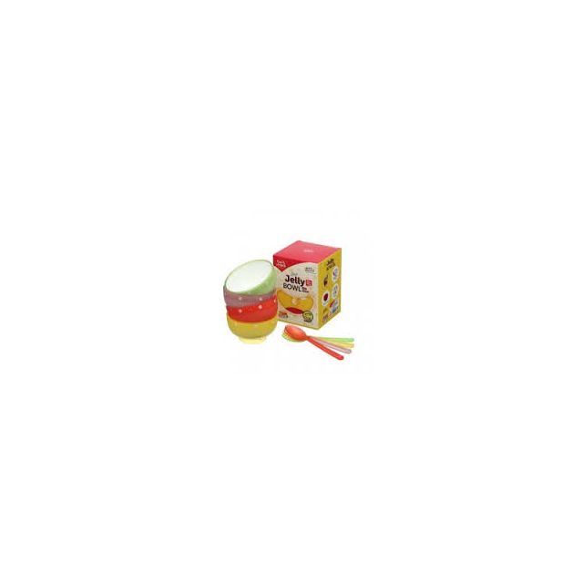 Colourfull Jelly Bowls 4 Piece