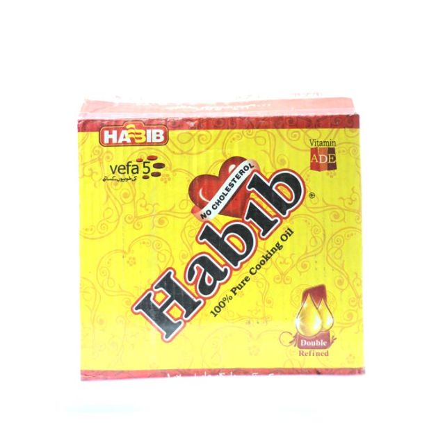 Habib Cooking Oil Pouch 1L 5Pcs Pack