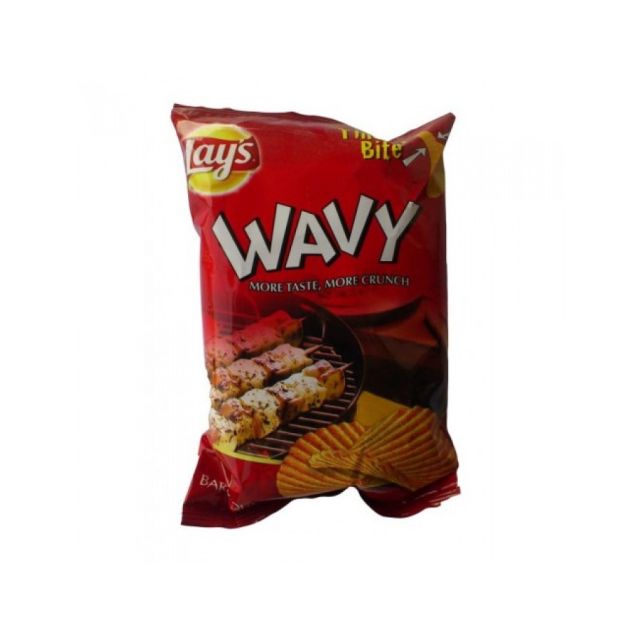 Lays Chips Wavy Barbeque