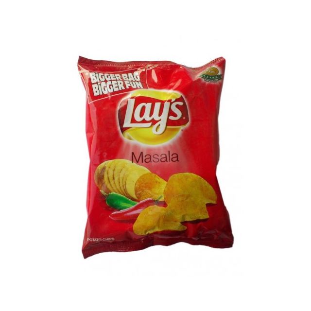Lays Masala  Chips Poly Bag 78 Gram