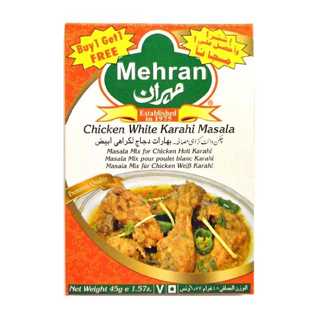Mehran Chicken White Karahi Masala 45g