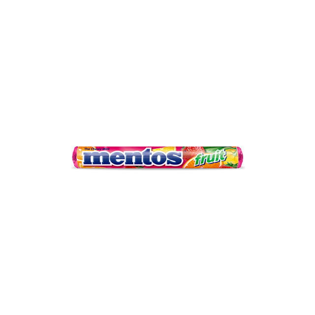 Mentos Roll Fruit Candy 37g