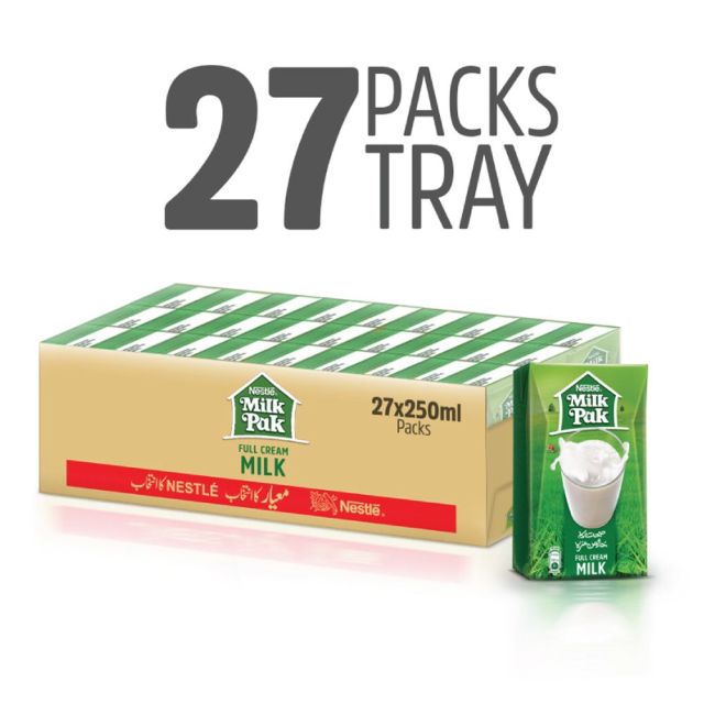 Nestle Milk Pack 250ml (1 x 27) Carton