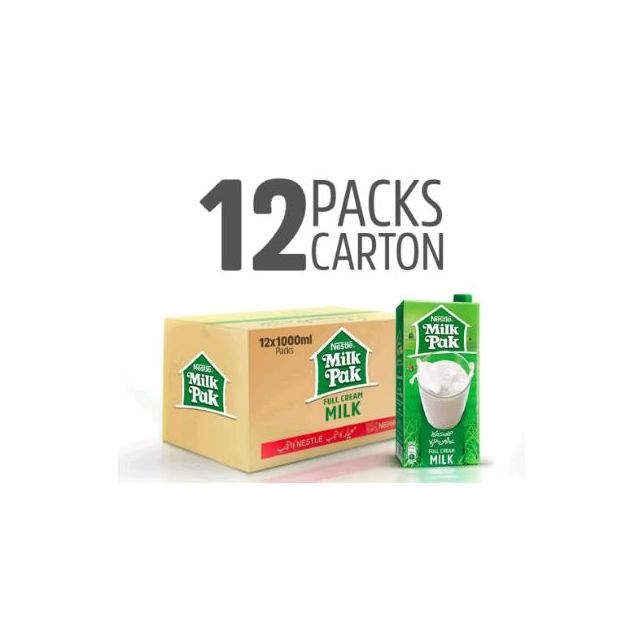 Nestle Milk Pak - 1 Litre  x12 Peices