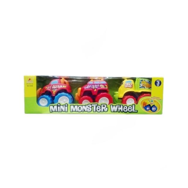 Mini Monster Wheel Cars