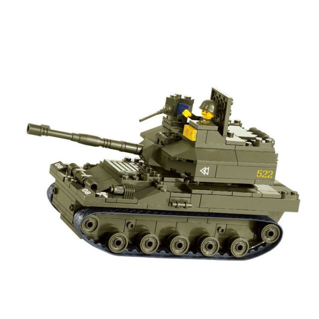 Military Brick Tank Blocks
