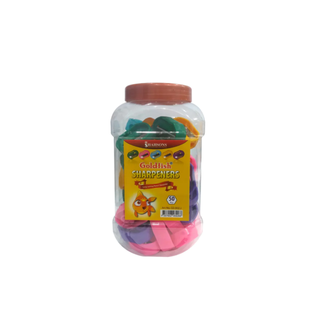 Goldfish Sharpener Plastic Jar Pack – 5...